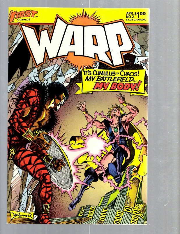 12 First Comics Warp #1 2 3 4 5 6 7 8 9 10 11 12 GK50