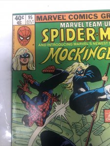 Marvel Team-Up (1980) Variant # 95 Marvel Comics • Spider-Man • Mockingbird