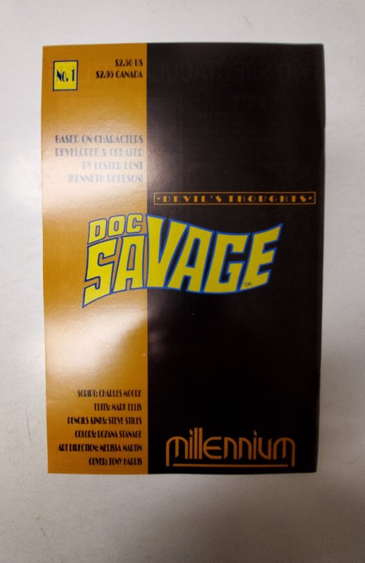 Doc Savage: Devil's Thoughts #1 (1991) NM Millennium Comic Book J698