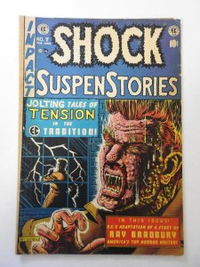Shock SuspenStories #7 (1953) VG Condition moisture stain