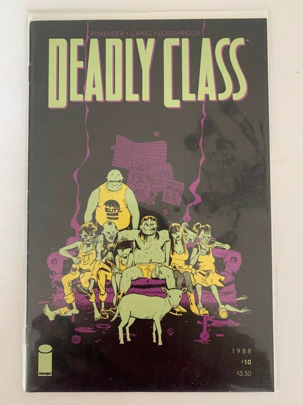 Deadly Class #10 1988 Image Comics VF