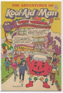 Adventures of Kool-Aid Man #6A VG/FN (1989 Archie) undersized