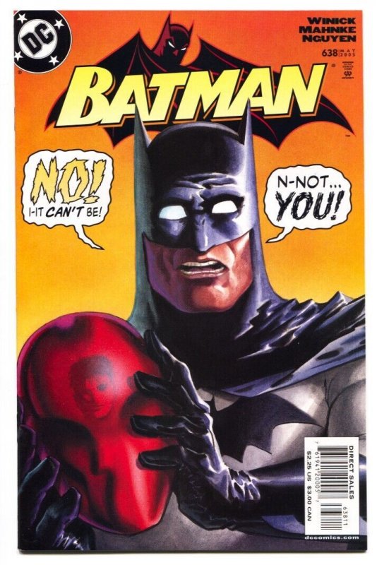 Detective Comics #638 comic book-RED HOOD revealed as JASON TODD