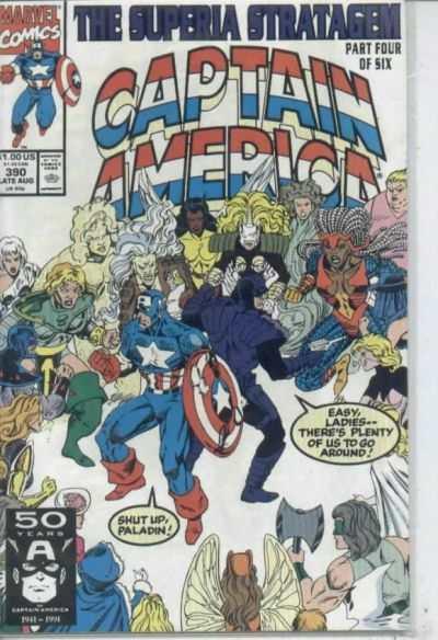 Captain America (1968 series) #390, NM- (Stock photo)