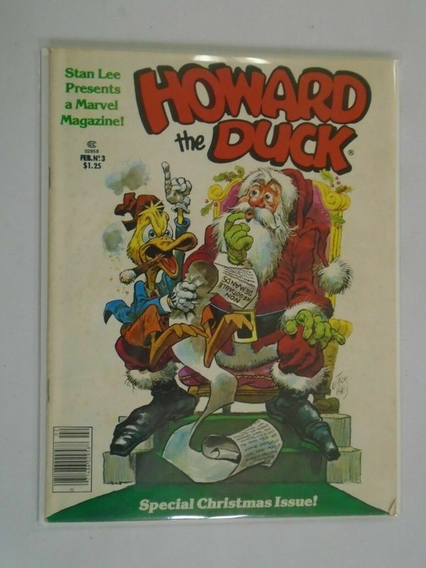 Howard the Duck #3 Christmas issue 5.0 VG FN (1980 Magazine)