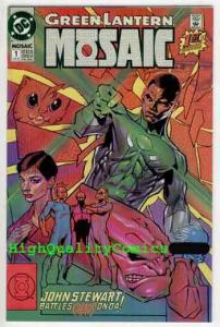 GREEN LANTERN MOSAIC 1 x 2 copies, NM+,John Stewart 1992,Battle OA,more in store