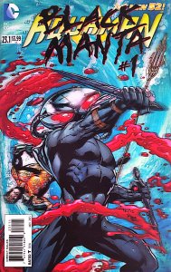 Aquaman #23.1 (2013) 3D Lenticular BLACK MANTA Cover