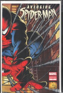 Avenging Spider-Man #1 Quesada Cover (2012) Red Hulk