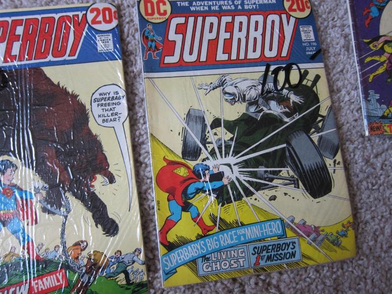 DC Superboy #176 178 179 180 + more VG/F (5.0) Bronze age lot 11 comics (475J) 