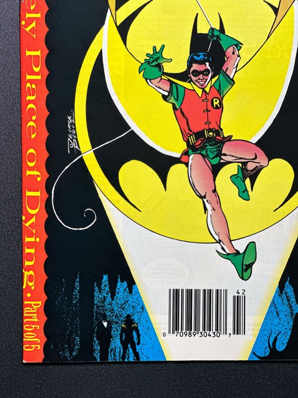 Batman #442 Newsstand (1989) 1st App of Tim Drake in Robin Costume VF +