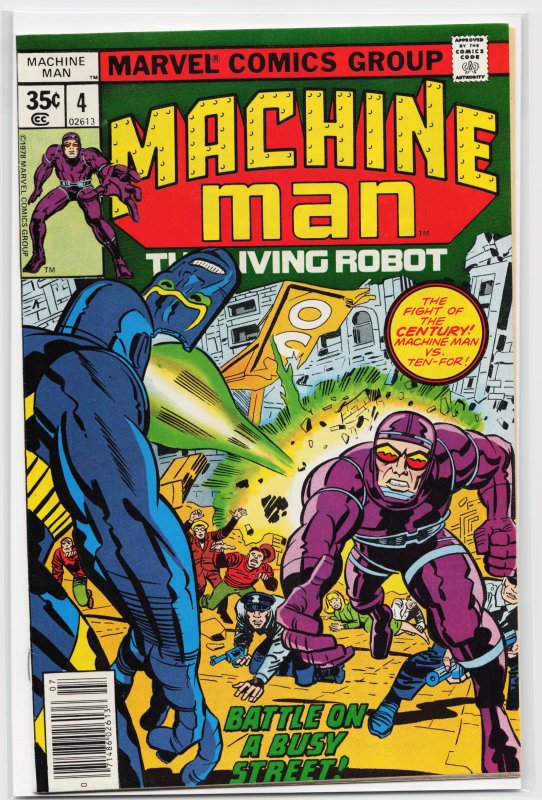 Machine Man #4 (1978) Machine Man