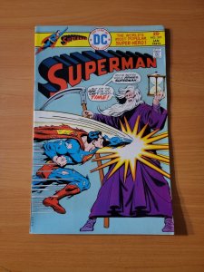 Superman #295 MARK JEWELER VARIANT ~ VERY FINE - NEAR MINT NM ~ 1976 DC Comics