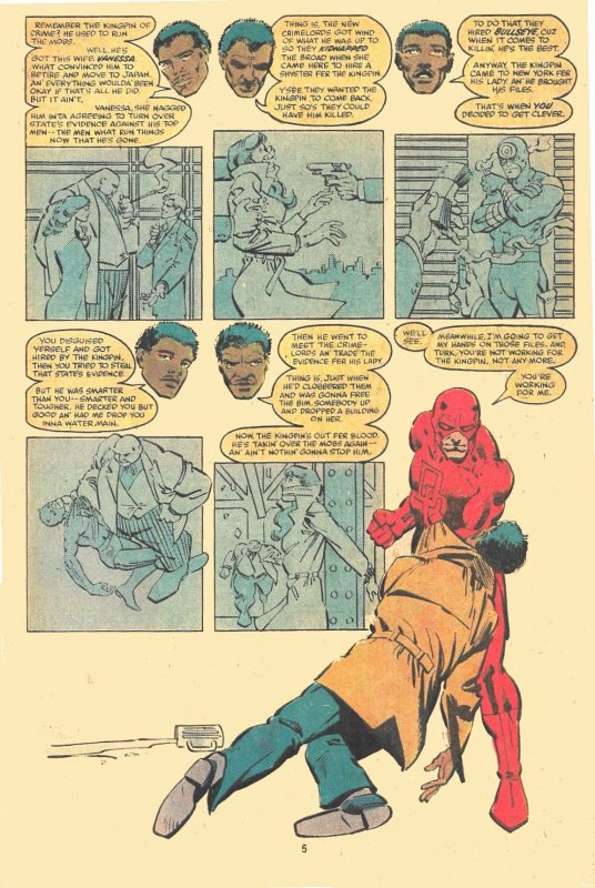 DAREDEVIL #172 (Jul1981) 8.0VF  All Frank Miller w/ Klaus Janson!  3rd KINGPIN! 