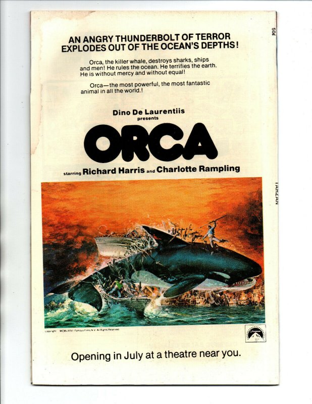 Tarzan King Size Annual #1 newsstand - Marvel - 1977 - (-NM)