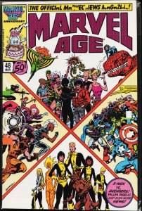 Marvel Age #48 (1987) Fallen Angels