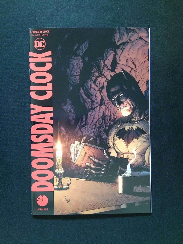 Doomsday Clock #3B  DC Comics 2018 NM+  FRANK VARIANT