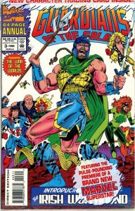 Guardians of the Galaxy #3 Annual  w/Card Marvel Comics 1993 (VFNM 9.0/Stock)