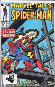 Marvel Tales #201 Direct Edition (1987) Captain Britain