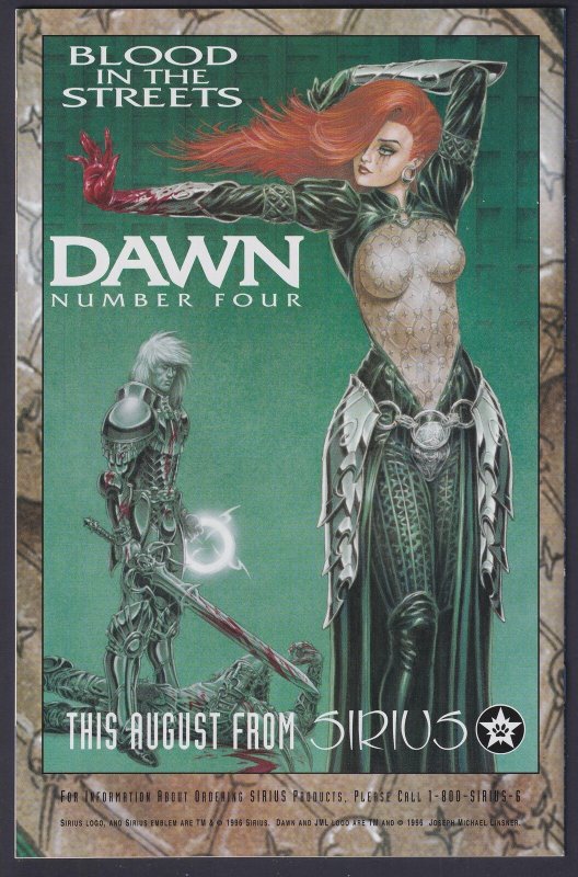 Dawn 3 (1995) NM- 9.2 Sirius comic