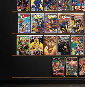 Huge Lot 130+ Comics with Cable, Captain America, Wolverine & More!