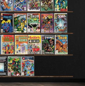 Huge Lot 130+ Comics with The Shadow, Ka Zar The Savage, Superman & More!