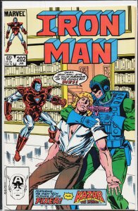 Iron Man #202 (1986) Iron Man