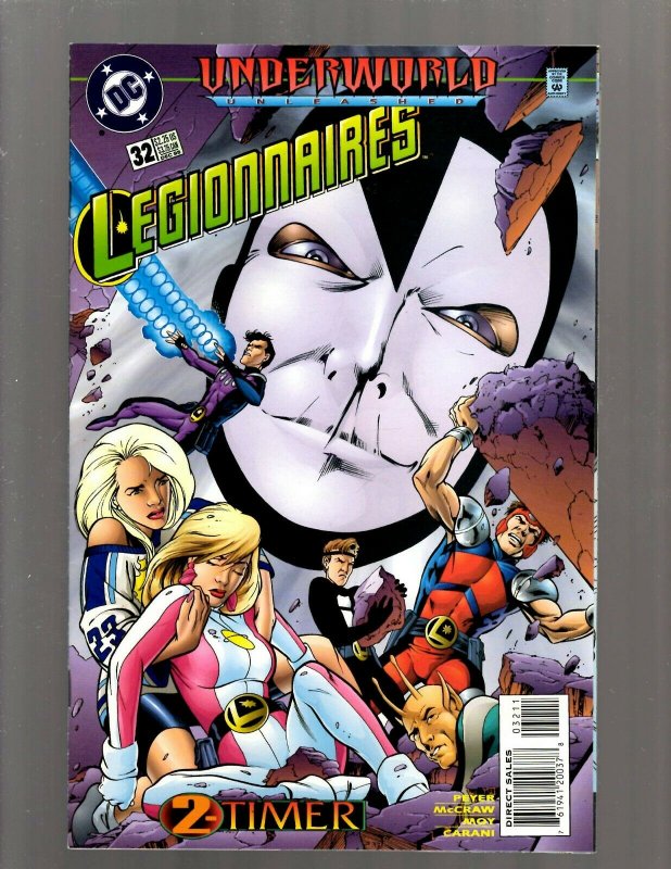 Lot Of 12 Legionnaires DC Comic Books # 24 25 26 27 28 29 30 31 32 33 34 35 GK34