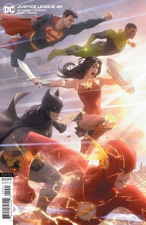 Justice League #49 (Nick Derington Var Ed) DC Comics Comic Book 2020