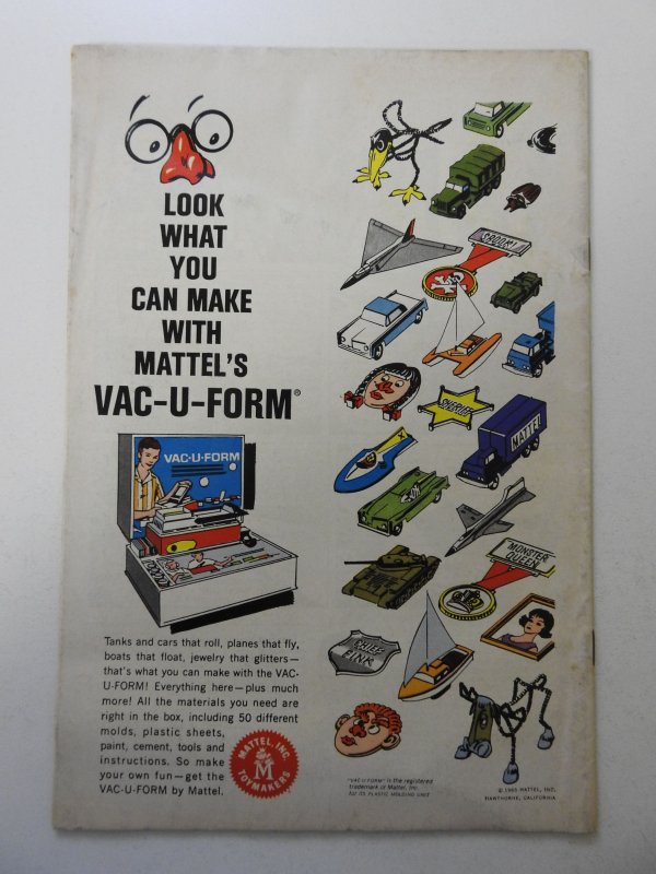 Star Spangled War Stories #127 (1966) VG/FN Condition!