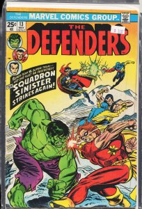 The Defenders #13 (1974) The Defenders