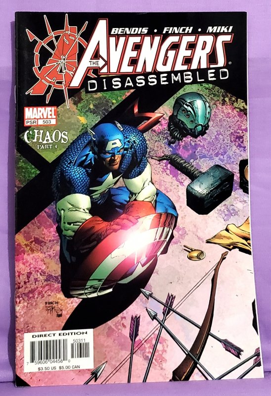 Avengers #503 Disassembled (Marvel 2004)