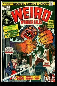 Weird Wonder Stories #1 1973-1st issue-Sid Check & Al Hartley art-Eye of Doo...