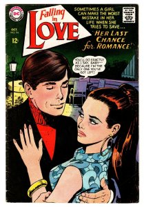 FALLING IN LOVE #94 comic book 1967-DC ROMANCE COMICS