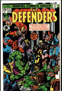 The Defenders #24 (1975) The Defenders