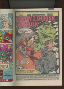 (1991) The Incredible Hulk #377 - KEY! PROFESSOR HULK & GUILT HULK! (9.0/9.2)