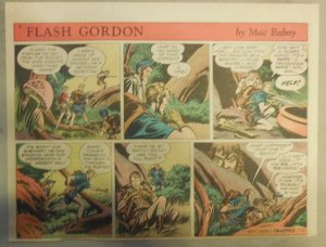 Flash Gordon Sunday Page by Mac Raboy from 7/5/1953 Half Page Size 