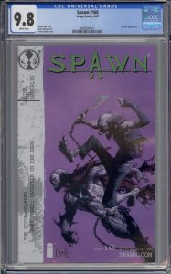 SPAWN #168 CGC 9.8 VIOLATOR GREG CAPULLO COVER