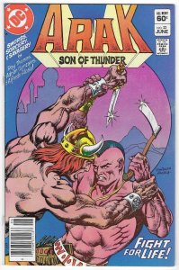 Arak, Son of Thunder #22 Newsstand Edition (1983)