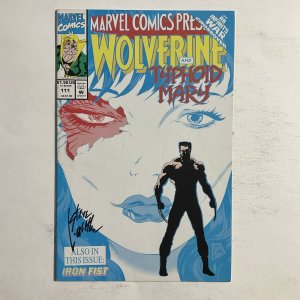 Marvel Comics Presents 111 1992 Signed by Steve Lightle Marvel NM near mint