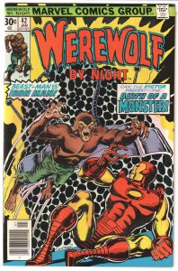 Werewolf by Night #42 (1977) Iron Man!