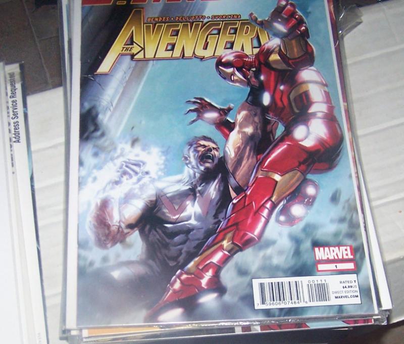 AVENGERS ANNUAL# 1 2012 MARVEL WONDERMAN IRON MAN BRIAN BENDIS