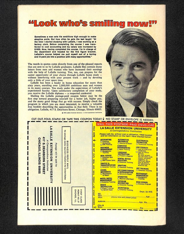 Supernatural Thrillers #8 FN/VF 7.0