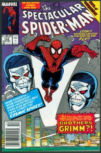 Spectacular Spider-Man 159 FN/VF 7.0 Cosmic Marvel 1989