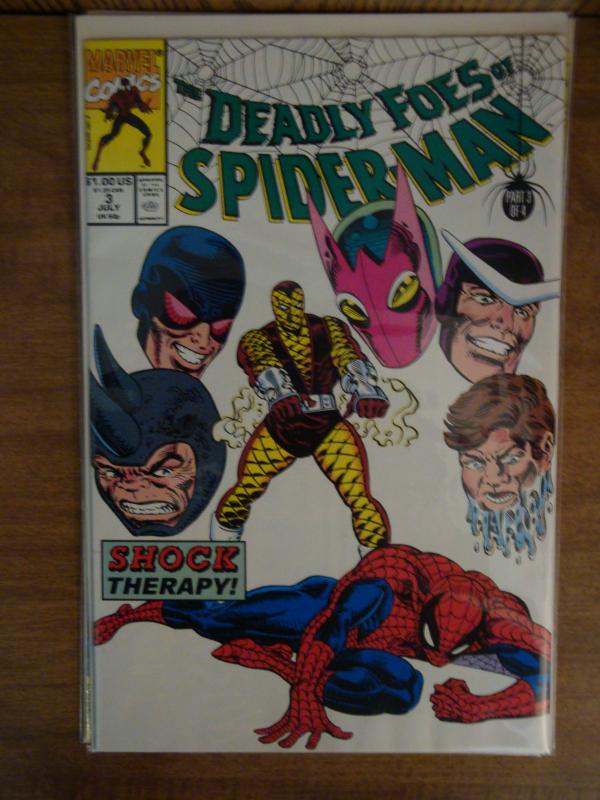 Marvel Comics Complete Set of Deadly Foes of Spider-Man #1-4