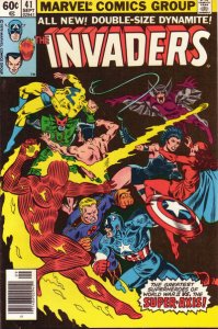 Invaders #41 (Newsstand) VG ; Marvel | low grade comic Baron Blood Last Issue