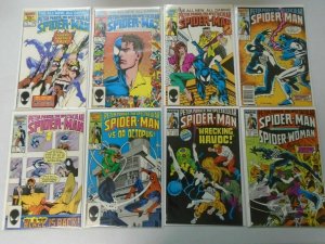 Spectacular Spider-Man lot 26 diff 75c covers #111-137 8.0 VF (1986-88)