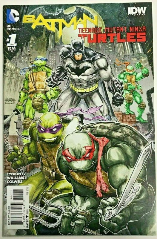 BATMAN & TEENAGE MUTANT NINJA TURTLES#1 NM 2016 FIRST PRINT DC/IDW COMICS