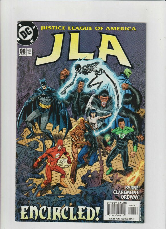 JLA #98 VF/NM 9.0 DC Comics 2004 John Byrne & Chris Claremont Superman, Batman