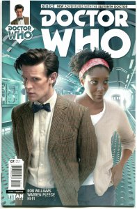 DOCTOR WHO #7 C, NM, 11th, Tardis, 2014, Titan, 1st, more DW in store, Sci-fi