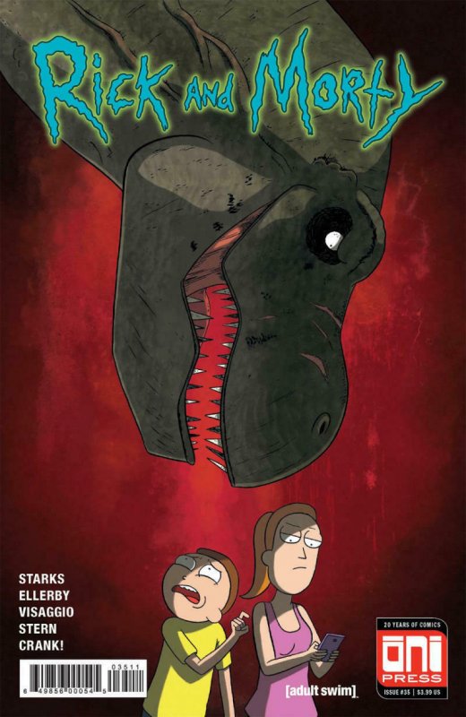 RICK and MORTY #35, 1st, NM, Grandpa, Oni Press, from Cartoon 2015,more in store